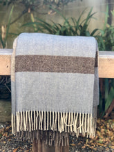 Load image into Gallery viewer, Brunswick Sky Wool Throw
