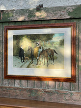 Load image into Gallery viewer, Antique Walnut Framed Samuel Waller Print
