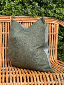 Eltham Seaglass Wool Cushion