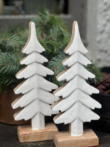 White Wooden Tree