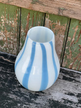 Load image into Gallery viewer, Lilo Sky Blue Stripe Vase
