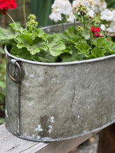 Load image into Gallery viewer, Large Oval Iron Tub Planter
