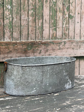 Load image into Gallery viewer, Large Oval Iron Tub Planter
