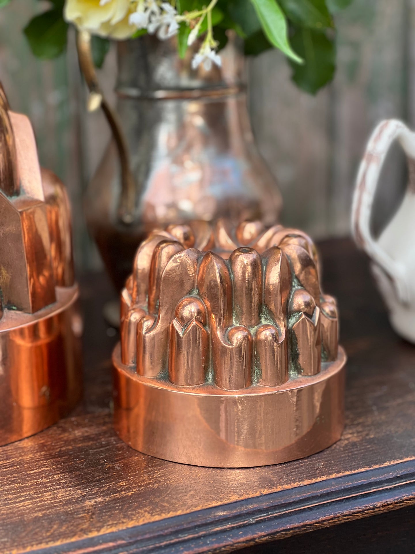 Vintage Copper Jelly Mould