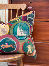 Load image into Gallery viewer, Mulberry Sporting Life Velvet Cushion

