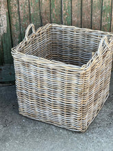 Load image into Gallery viewer, Large Square Cane Basket
