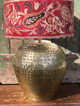 Load image into Gallery viewer, Etched Gold Bronze Lampbase
