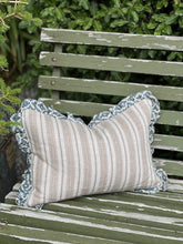 Load image into Gallery viewer, Ashfield Ruffle Stripe Cushion
