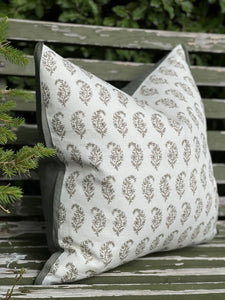 Indiennes Paisley Cushion