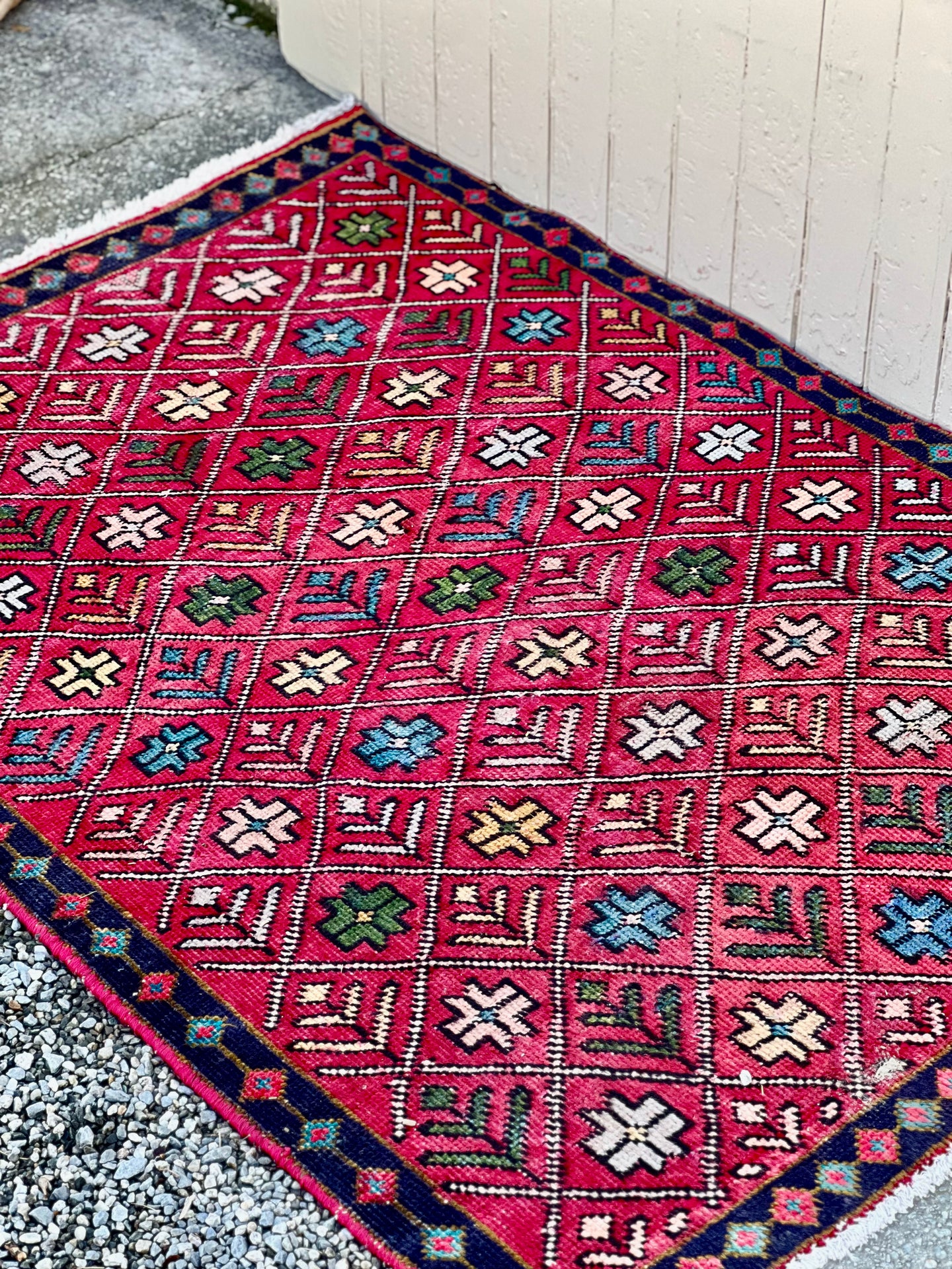 Vintage Tabriz Persian Rug