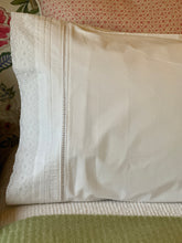 Load image into Gallery viewer, Delphine Broderie Edge Cotton Pillowcase Set
