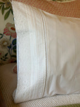 Load image into Gallery viewer, Delphine Broderie Edge Cotton Pillowcase Set
