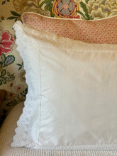 Load image into Gallery viewer, Constantine Broderie Flange Cotton Pillowcase Set
