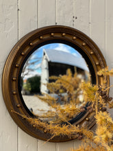 Load image into Gallery viewer, Vintage Gilt Convex Mirror
