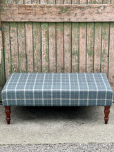 Load image into Gallery viewer, Mulberry Bowmont Wool Ottoman
