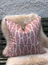 Load image into Gallery viewer, Pink Tree Wool Cushion
