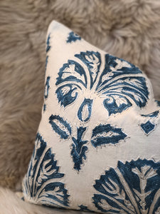 Embroidery Leaf Cushion