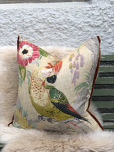 Load image into Gallery viewer, Autumn Conservatory Bird Cushion
