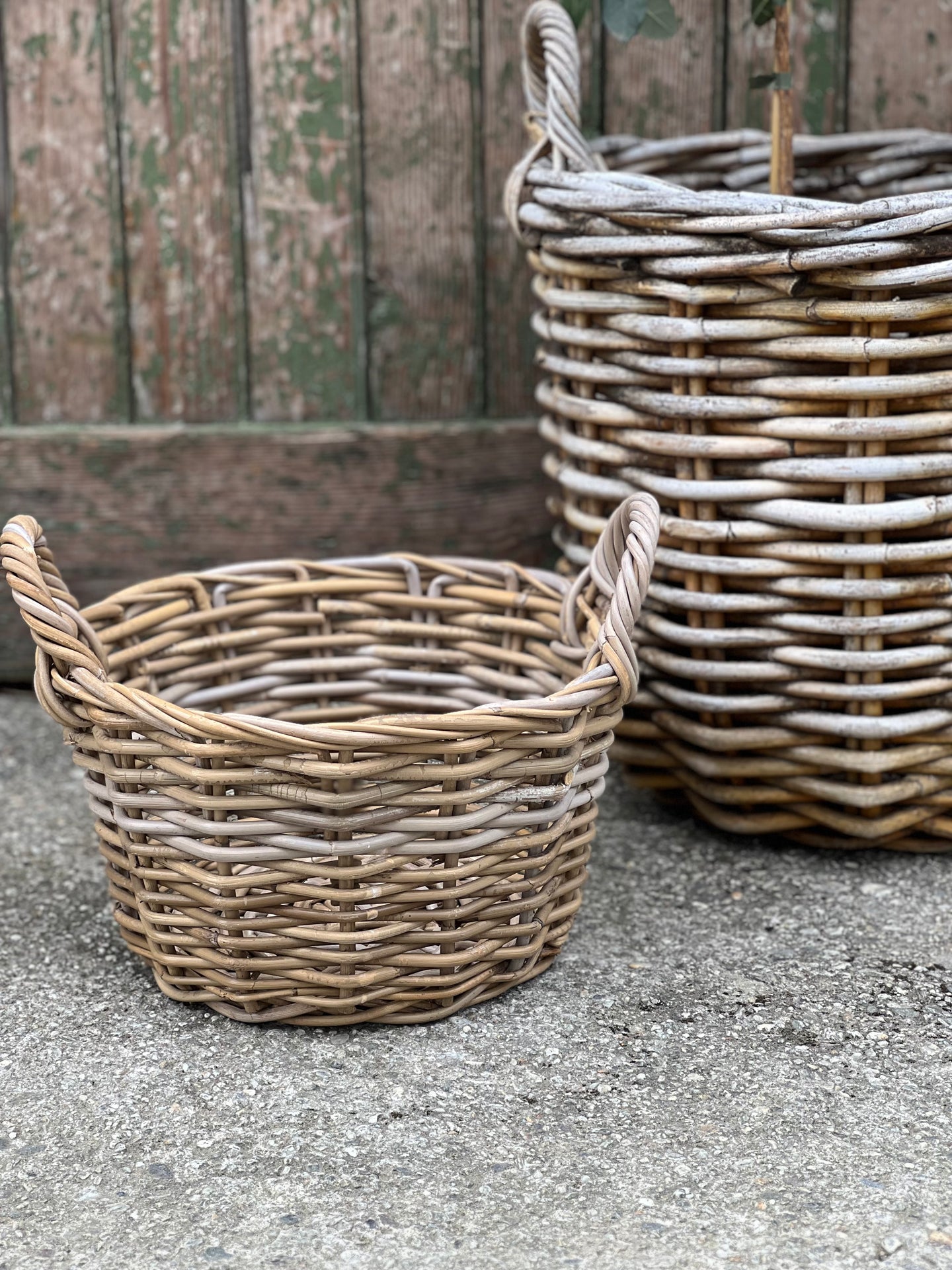 Small Round Half Basket