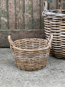 Small Round Half Basket