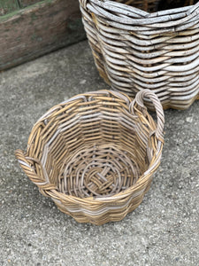 Small Round Half Basket