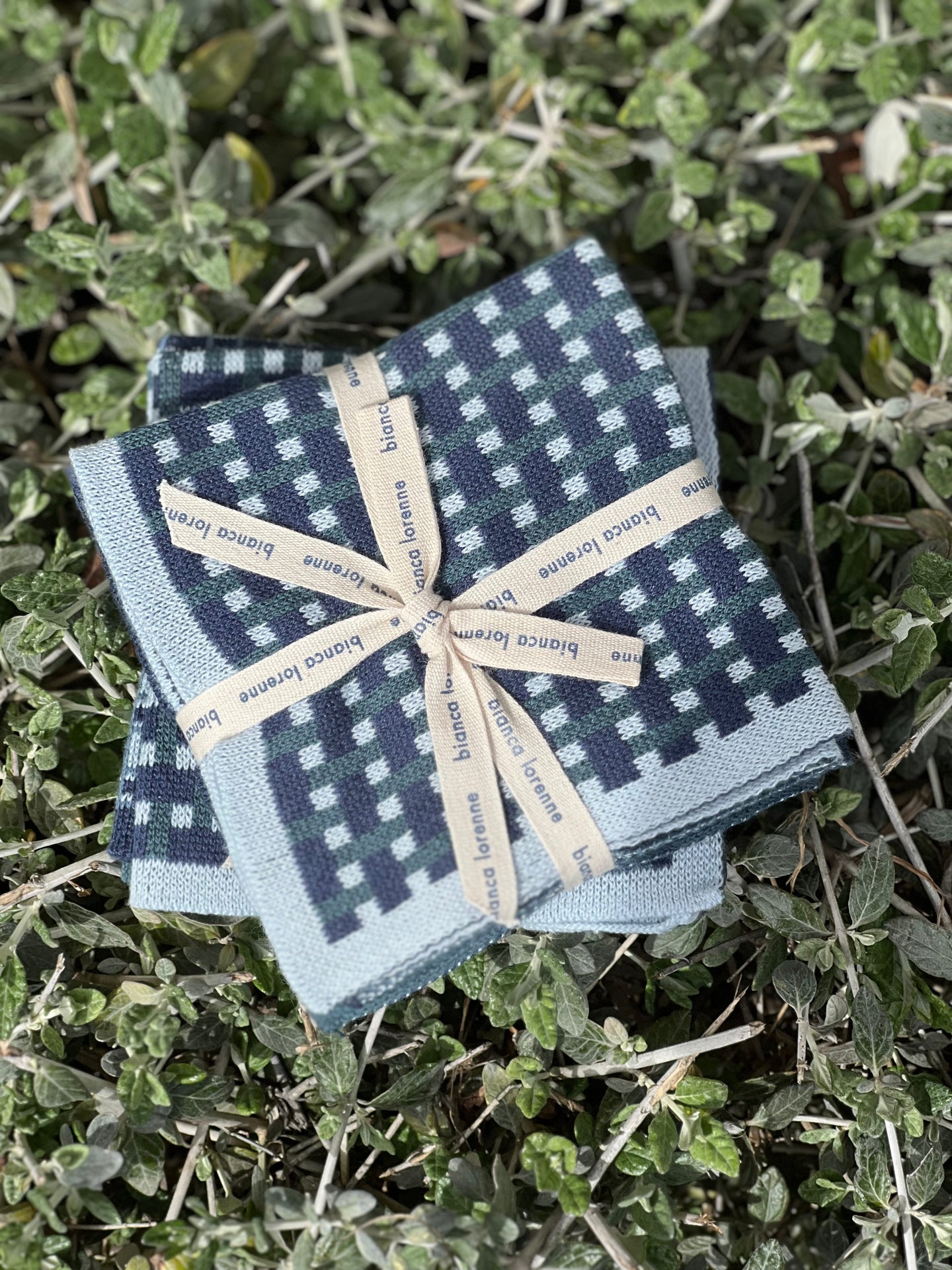 Indigo Wash Cloth Set