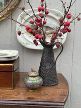 Load image into Gallery viewer, Antique Chinese Cloiseonné Foo Dog Jar
