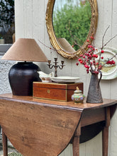 Load image into Gallery viewer, Antique Brass Bound Writing Box
