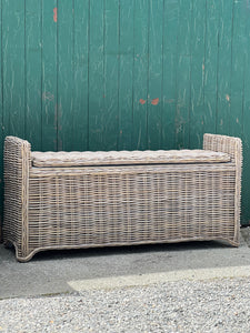 Cane Bench Seat Trunk