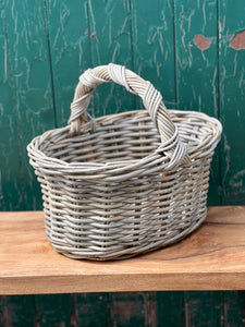 Small Weave Handle Carrier Basket