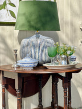 Load image into Gallery viewer, Green Glass Goblet
