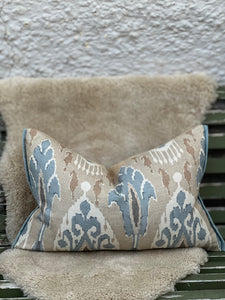 GP & J Baker Bokhara Ikat Cushion