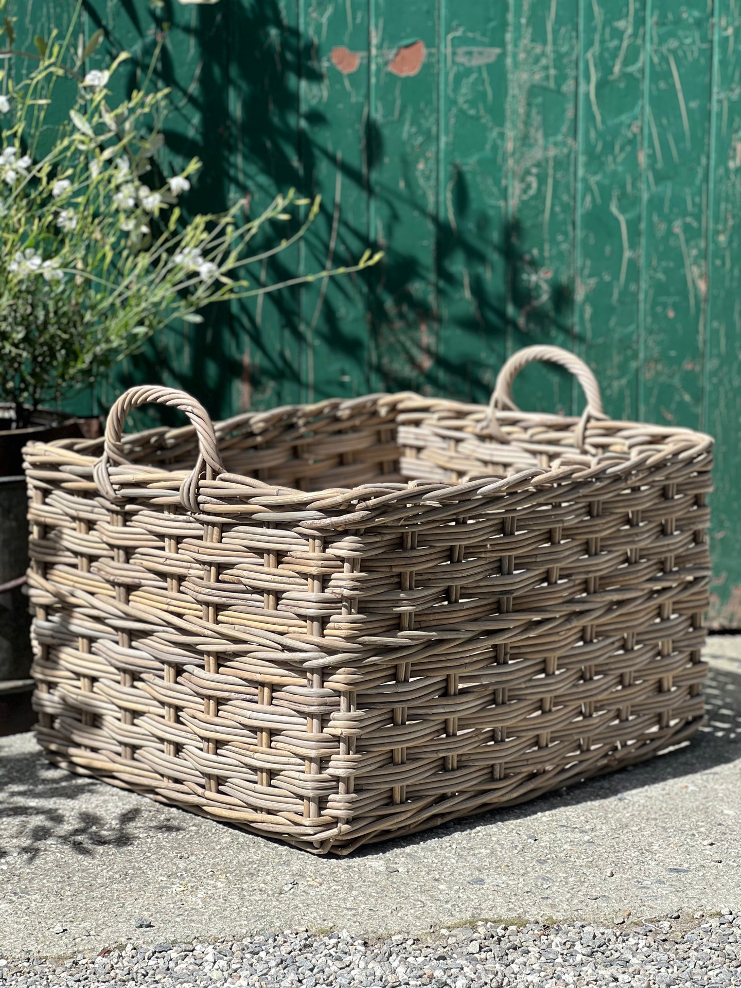 Large Rectangle Large Weave Basket