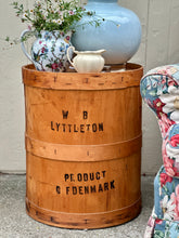 Load image into Gallery viewer, Vintage Wooden Barrel
