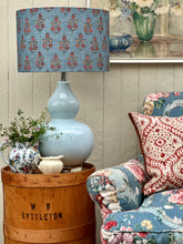 Load image into Gallery viewer, GP &amp; J Baker Poppy Sprig Denim Lamp Shade

