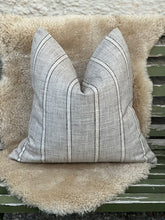 Load image into Gallery viewer, Kravat Stone Stripe Cushion
