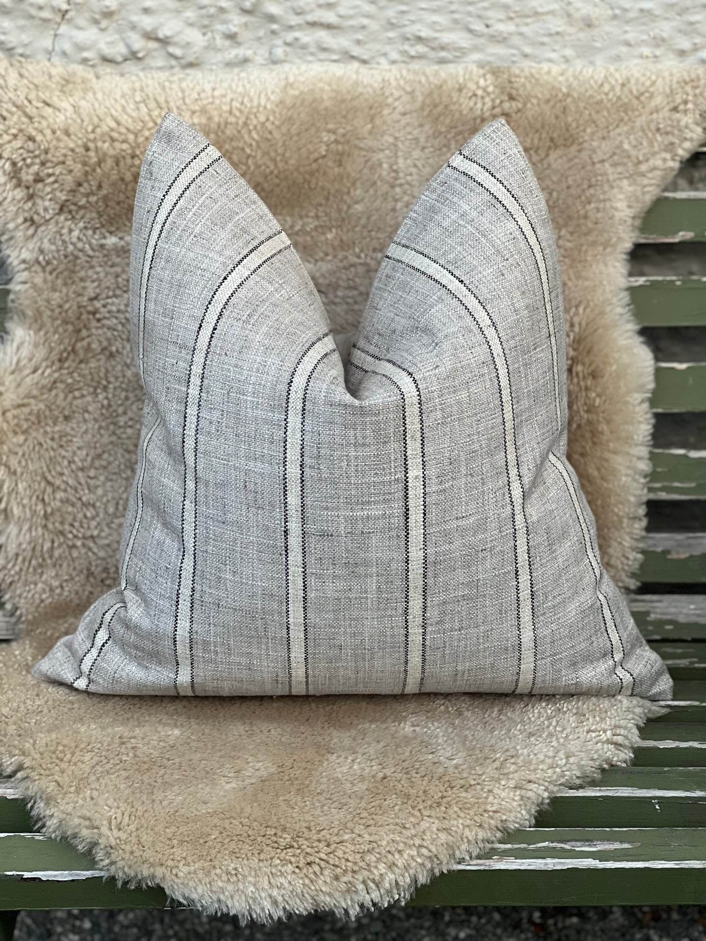 Kravat Stone Stripe Cushion