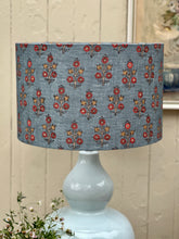 Load image into Gallery viewer, GP &amp; J Baker Poppy Sprig Denim Lamp Shade
