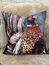 Load image into Gallery viewer, Plaid Pheasant Cushion
