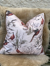 Load image into Gallery viewer, Woodland Wool Pheasant Cushion
