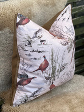 Load image into Gallery viewer, Woodland Wool Pheasant Cushion
