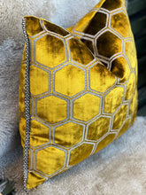 Load image into Gallery viewer, Designers Guild Manipur Gold Cushion
