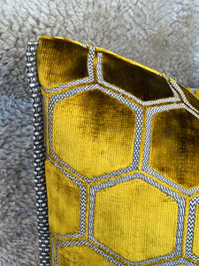 Designers Guild Manipur Gold Cushion