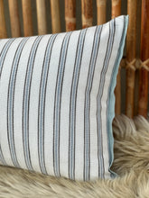 Load image into Gallery viewer, GP &amp; J Baker Poppy Sprig Aqua Cushion
