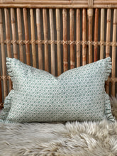 Load image into Gallery viewer, Stokelane Flower Ground Ruffle Cushion

