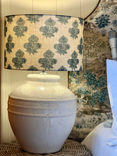 Load image into Gallery viewer, GP &amp; J Baker Poppy Paisley Indigo Lamp Shade
