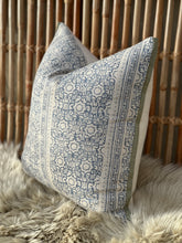 Load image into Gallery viewer, Andrew Martin Mayfly Indigo Cushion

