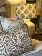 Load image into Gallery viewer, Colefax &amp; Fowler Panthera Ruffle Bolster Cushion
