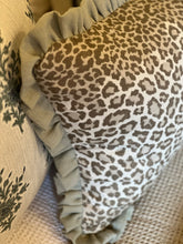 Load image into Gallery viewer, Colefax &amp; Fowler Panthera Ruffle Bolster Cushion
