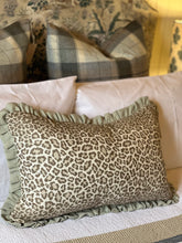 Load image into Gallery viewer, Colefax &amp; Fowler Panthera Ruffle Bolster Cushion
